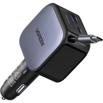Automobilinis USB kroviklis UGREEN Fast Car Charger 2-Port 60W (55212B)
