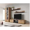 Cama set of two shelves 125cm SOHO lefkas oak/Juoda