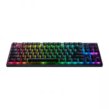 Razer DeathStalker V2 Pro Tenkeyless klaviatūra, žaidimų, USB / Bluetooth, QWERTY, juoda