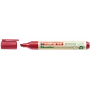 Permanentinis žymeklis Edding 22 EcoLine Chisel tip Raudonas