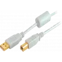 USB 2.0 laidas ShiverPeaks BS77022 1,8 m pilkas