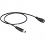 DeLOCK 83290 Juodas 0.5 m maitinimo laidas