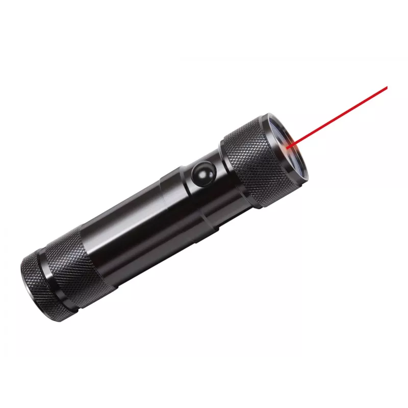 Brennenstuhl 1179890100 – rankinis žibintuvėlis, juodas, metalinis, LED, 8 šviesos diodai, 45 lm