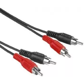 Hama 30457 garso laidas 2,5 m RCA RCA juodas
