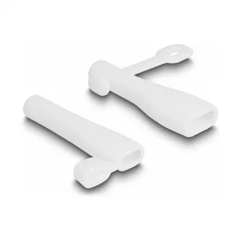 DeLOCK apsauginiai dangteliai USB Type-A ir USB Type-C kištukams, 2 vnt., balti