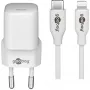 Apple Lightning / USB-C PD įkrovimo rinkinys 30 W, baltas, 1 m laidas, PD
