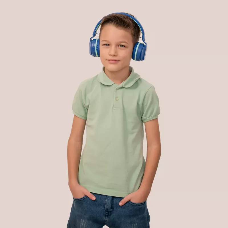 Ausinės Tellur Buddy Bluetooth virš galvos, mėlynos