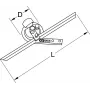 Universalus kampainis ks tools Model 300.0207, 300 mm