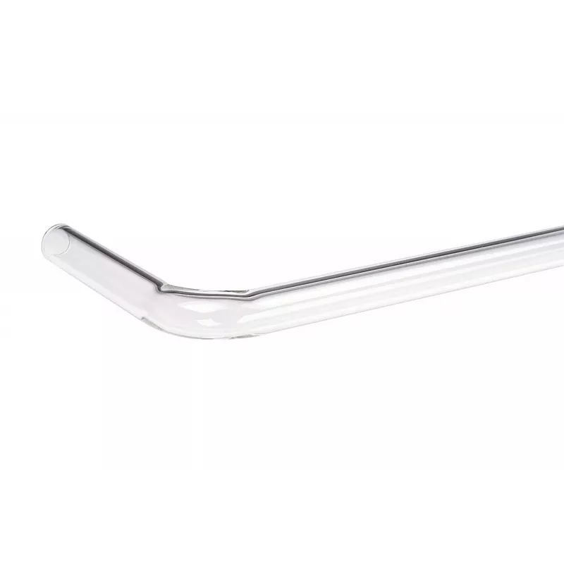 Alphacool HardTube 16/11 mm 90° 0,4 m – boro silikatinis stiklinis vamzdelis skysčio aušinimui