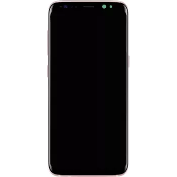 Priekinis LCD ekrano modulis Samsung Galaxy S8 SM-G950F, rožinis