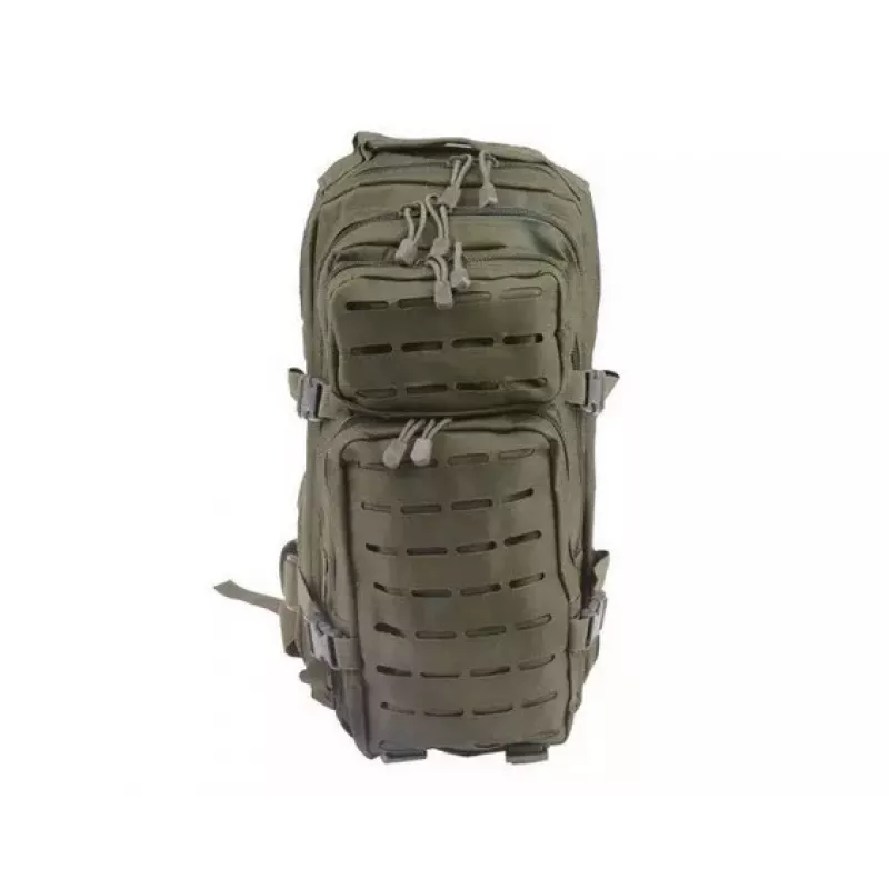 Taktinė kuprinė GFC Assault Pack GFT Alyvuogė GFT-20-008352, 25 L, nailonas, lazeriu pjaustyta, 450×210×200 mm