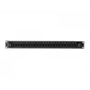 Paskirstymo dėžutė šviesolaidinei optikai Rack 1U 24xSC/LC 19 inch juoda