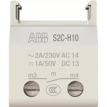 ABB Stotz S&J pagalbinis jungiklis, anbaubar 1S, pro M compact S2C-H10 (2CDS200970R0032)