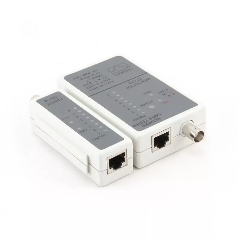 Cablexpert NCT-1 tinklo kabelių testeris baltas