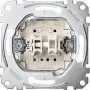 Mygtukinis jungiklis Merten MEG3755-0000, 1P, metalinis, 250 V AC, 10 A