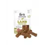 Šunų skanėstai Brit Jerky Snack ėriena 80 g – be cukraus, suaugusiems šunims, pakelis