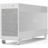 OWC Mercury Elite Pro Dual White – išorinis HDD dėklas 2× 3.5 colio SATA diskams, RAID 0/1/SPAN, USB Type‑B