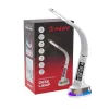 Stalinė LED lempa Hawk HW-LAMP05 balta, reguliuojama, su laikrodžiu ir RGB apšvietimu