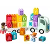 Konstruktorius LEGO DUPLO 10421 ABC Sunkvežimis, 36 dalių, 2 minifigūrėlės, nuo 2 metų, 110×140×70 mm