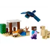 Lego Minecraft 21251 Steve'o Dykumos Ekspedicija – Statybinis Rinkinys su Biomo Figūrėlėmis