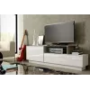 Cama TV spintelė SIGMA 3 180 baltas/baltas blizgus + sonomos ąžuolas