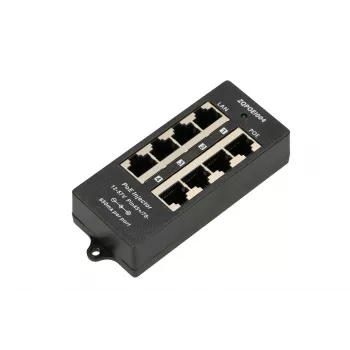 PoE adapteris Extralink EX.12646 Fast Ethernet 48 V 4 prievadai