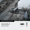 Dronas DJI Avata 2 – maksimalus nuotolis 13 000 m, maks. greitis 27 m/s, 4 rotorai, juodas (be akinių ar nuotolinio valdiklio)