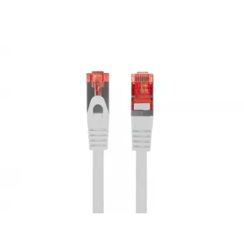 LANBERG Cat6 F/UTP (FTP) tinklo kabelis, RJ-45–RJ-45, 10 m, Pilka