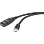 Renkforce RF-4598344 USB laidas 5 m USB 3.2 Gen 1 (3.1 Gen 1) USB A juodas (RF-4598344)