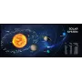Gembird MP-SOLARSYSTEM-XL-01 Žaidimų pelės kilimėlis ypač didelis Kosmosas 350 x 900