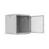 Sieninis 19 inch stelažas 12U 600x600 pilkas