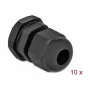 Kabelio įvadas DeLOCK 60194 Juodas Plastikas 10 vnt.