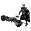 LEGO® DC Batman™: Betmeno konstruojama figūrėlė ir motociklas 76273
