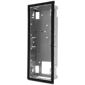 Montavimo dėžė DoorBird 423862845 juoda 126,5 mm plotis 347,5 mm aukštis