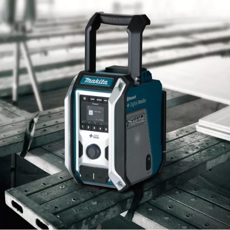 MAKITA radijas DMR115 12/14,4/18V FM/DAB Bluetooth AUX USB