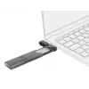 DeLOCK 42635 Juodas M.2 SSD korpusas (USB-C, NVMe/SATA, iki 10 Gbit/s)