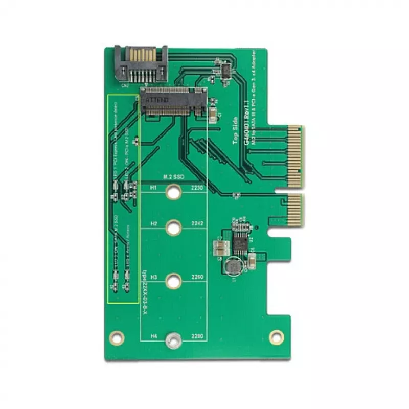 DeLOCK 89381 Vidinė PCIe M.2 SATA sąsajos kortelė