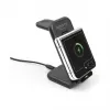 DELOCK 66941 Belaidis įkroviklis 3 viename išmaniesiems telefonams, laikrodžiams ir ausinėms, USB Type-C, 15 W, juodas