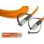 Lightwin LDP-50 LC-LC 2.0 OM2 šviesolaidinis kabelis 2 m 2x LC oranžinis