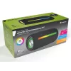 Nešiojamas stereofoninis garsiakalbis TRACER Stripe Black - 10 W RMS, Bluetooth / Laidinis, USB-A ir USB-C, MicroSD, įmontuota baterija (iki 5 h)