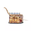 3D LED Dėlionė Dante CubicFun NatMus Brachiosaurus 05447 – edukacinis modelis su LED šviesa