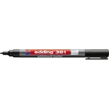 Markeris Edding e-361, juodas, 1 vnt.