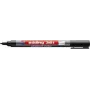 Markeris Edding e-361, juodas, 1 vnt.