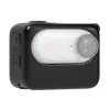 Silicininis dėklas su įkrovimo funkcija Insta360 GO 3 Puluz (juodas) – apsauginis dėklas