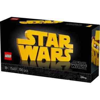LEGO STAR WARS 75407 Iš kaladėlių sukurtas „Žvaigždžių karų“ logotipas