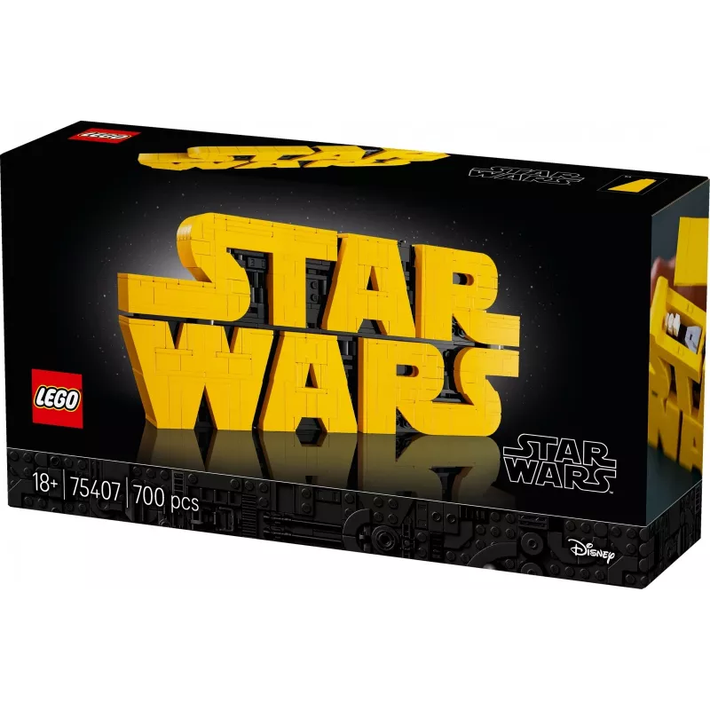 LEGO STAR WARS 75407 Iš kaladėlių sukurtas „Žvaigždžių karų“ logotipas