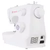 SINGER mechaninė siuvimo mašina M2505 – 10 siūlių, automatinė sagos skylutė, laisva rankovė, balta
