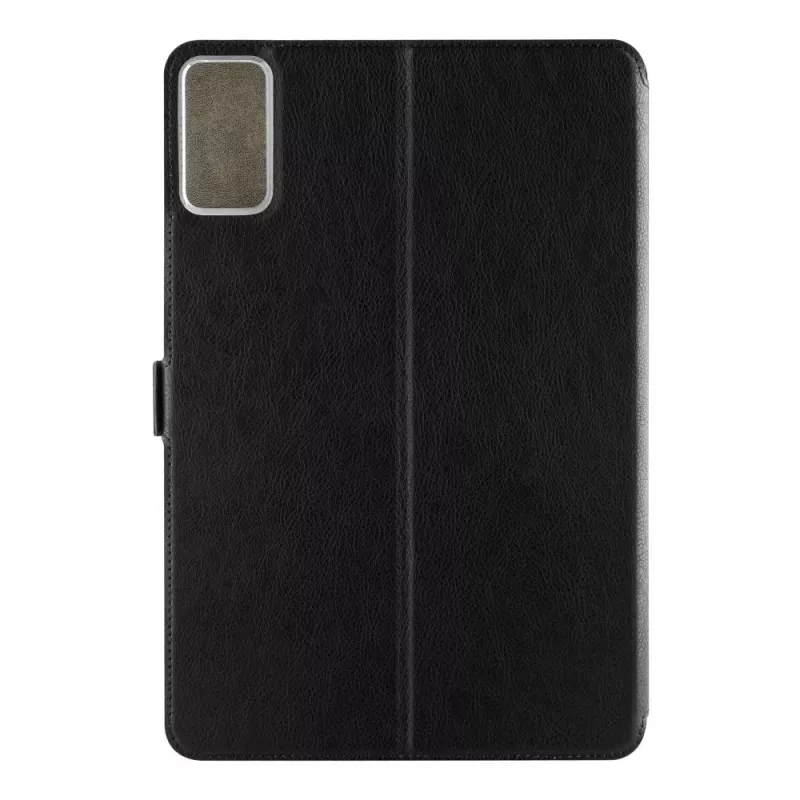 Knyginio tipo apsauginis dėklas FIXED, skirtas Xiaomi Redmi Pad SE 11 colių, sulankstomas stovas, juodos spalvos