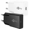 USB-C PD GaN greitasis įkroviklis plonas (30 W) (Baltas)