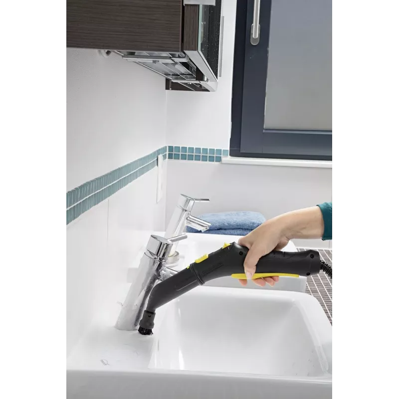 Kärcher šepetėlių rinkinys garo generatoriams 2.863-264.0, apvalūs plastikiniai šepetėliai 26×26×40 mm, 4 vnt.